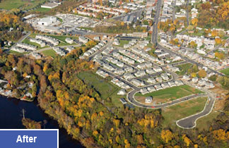 Aerial Photo of Overlook Park - After