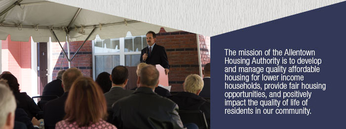 Speaker at Grand Opening of New Housing